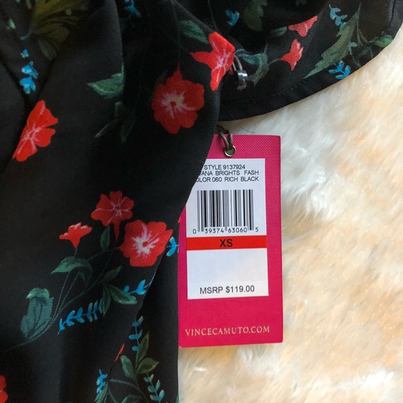 Vince Camuto Havana Off the Shoulder Dress NWT - Picture 4 of 5